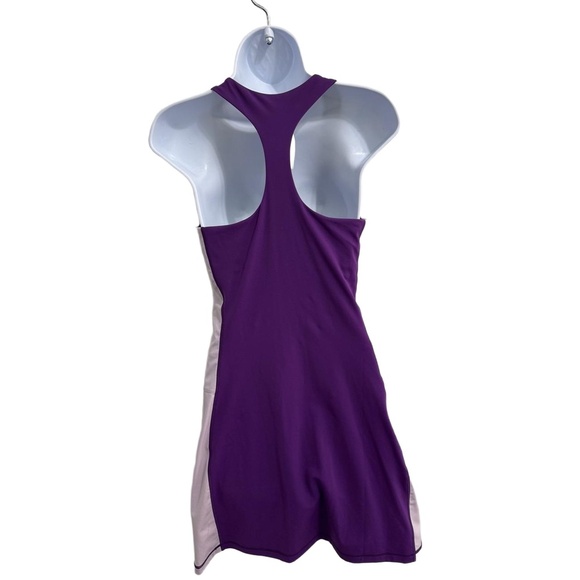 Sweaty Betty Purple Sleeveless Lavender Panels Racerback Workout Dress UK 8 US 6 - Picture 3 of 10